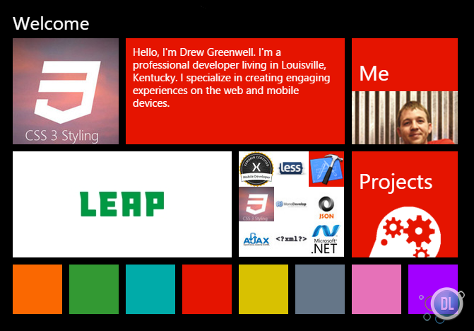 Metro JS -  JavaScript        Windows 8